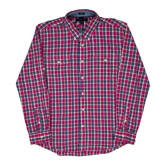 Tommy Hilfiger Slim Fit Shirt - XL Multicoloured Cotton
