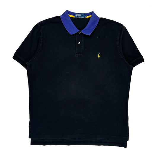 Polo By Ralph Lauren Polo Shirt - XL Black Cotton