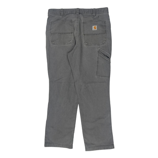 Vintage Carhartt Carpenter Trousers - 34W 30L Grey Cotton