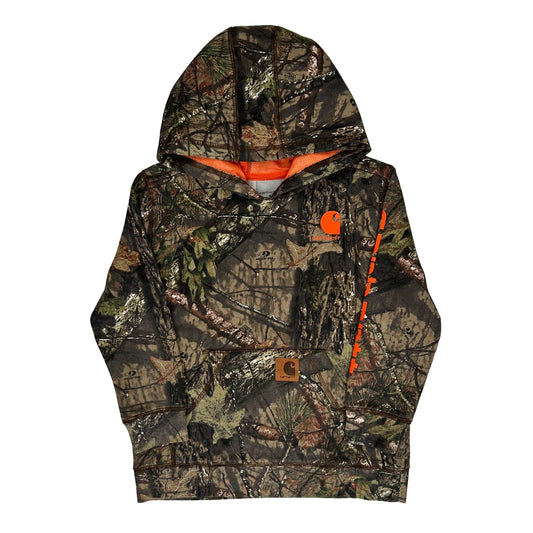 Age 5 Carhartt Hoodie - Small Camo Cotton Blend