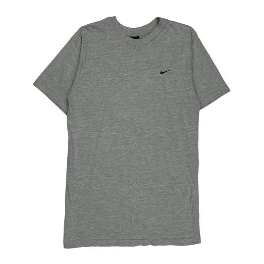 Nike T-Shirt - Small Grey Cotton