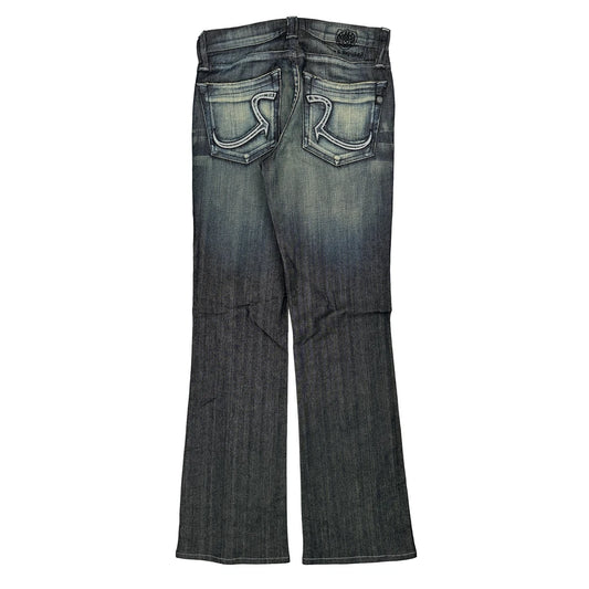 Rock & Republic Boot Cut Jeans - 29W UK 8 Dark Wash Denim