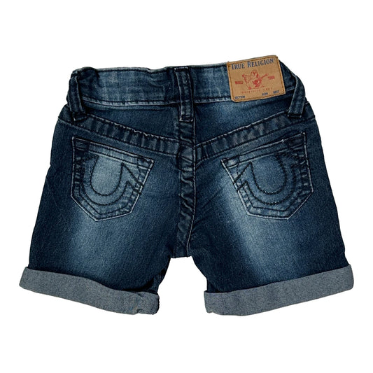 Age 2 True Religion Denim Shorts - Xxx-Smallw 5L Dark Wash Denim
