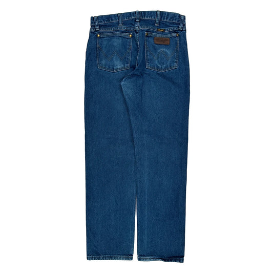 Wrangler Jeans - 30W 31L Blue Cotton