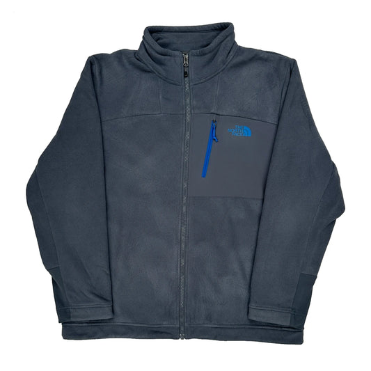 Vintage The North Face Fleece Jacket - XL Grey Polyester