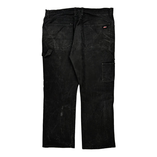 Dickies Carpenter Trousers - 39W 29L Black Cotton