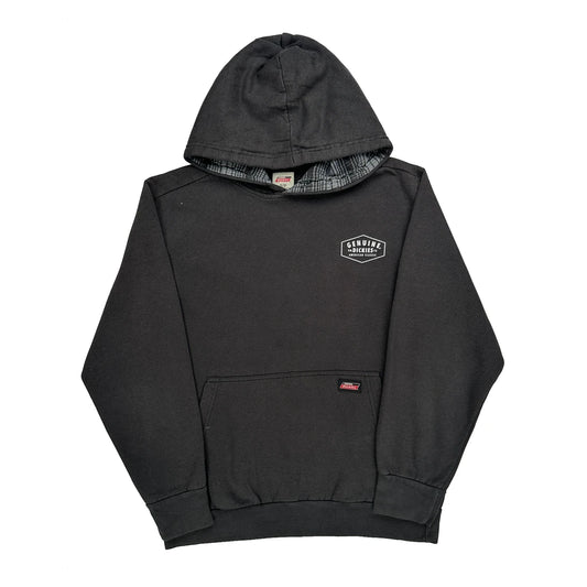 Dickies Hoodie - Small Black Cotton Blend