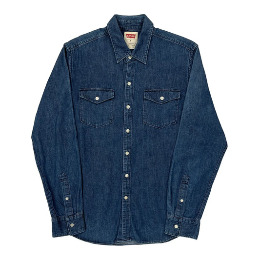 Levis Denim Shirt - Medium Blue Denim