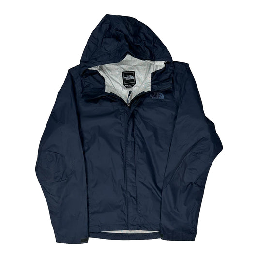 The North Face Waterproof Jacket - Small Navy Nylon