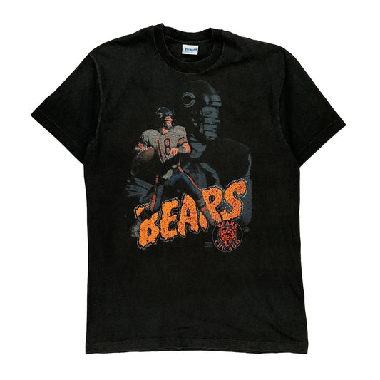 Vintage Chicago Bears Salem Single Stitch T-Shirt - XL Black Cotton