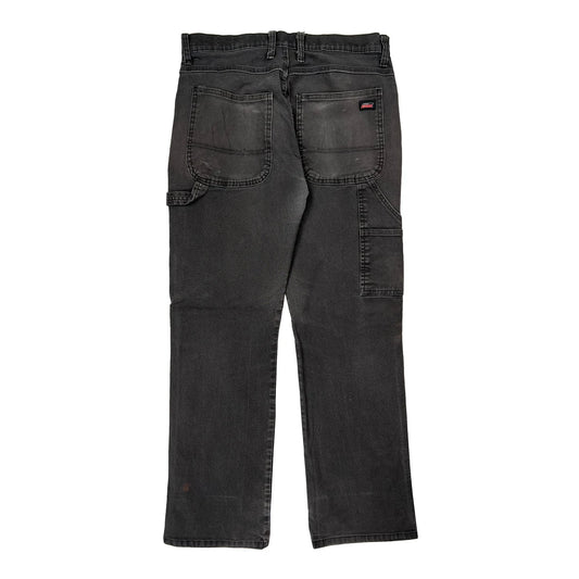 Dickies Carpenter Trousers - 31W 31L Grey Cotton