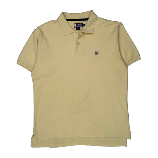 Chaps Ralph Lauren Polo Shirt - 2XL Yellow Cotton