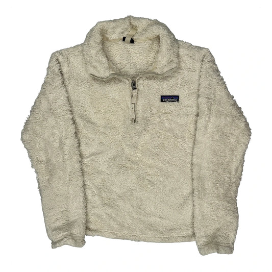 Vintage Patagonia Fleece - Small Cream Polyester