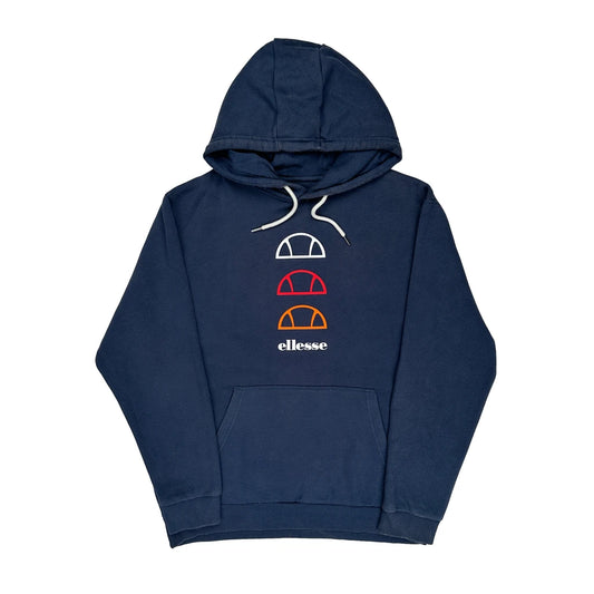 Ellesse Hoodie - XL Navy Cotton