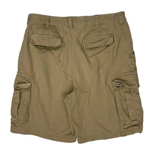 Tommy Hilfiger Cargo Shorts - 36W 9L Khaki Cotton