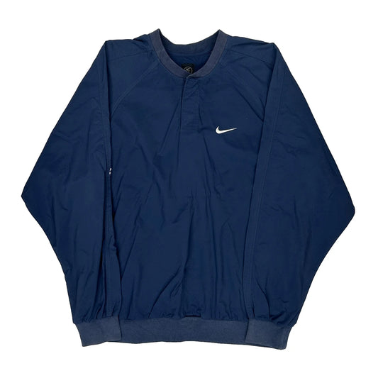 Golf Nike Windbreaker - Medium Blue Polyester