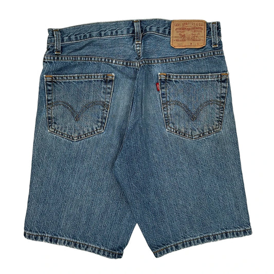 Levis Denim Shorts - 31W 10L Blue Cotton