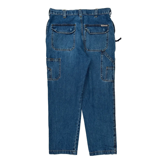 Wrangler Carpenter Jeans - 34W 30L Blue Denim