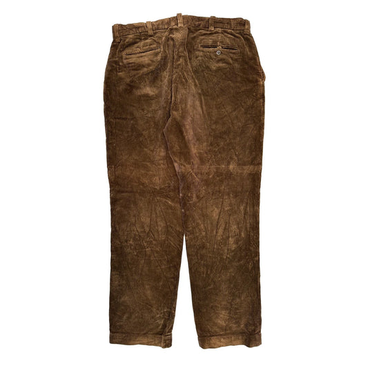 Unbranded Cord Trousers - 36″ Waist Brown Corduroy