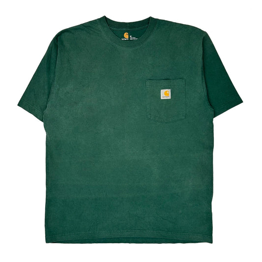 Carhartt T-Shirt - Medium Green Cotton