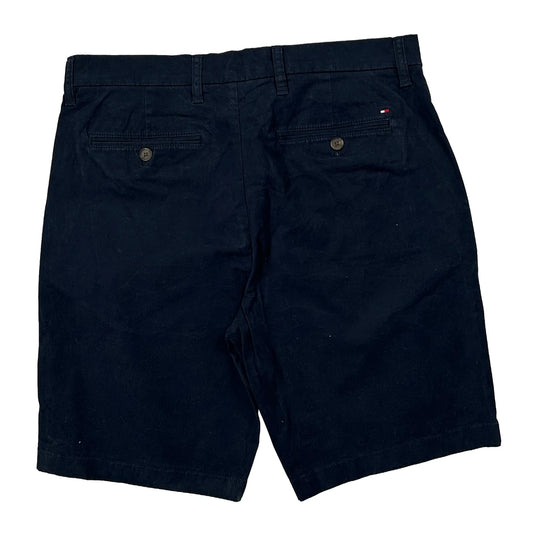 Tommy Hilfiger Chino Shorts - 32W 9L Navy Cotton