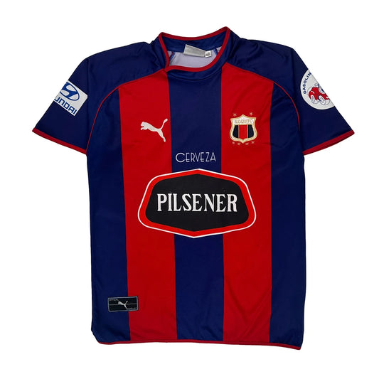 Deportivo Quito 2003 Puma Football Shirt - Medium Blue Polyester
