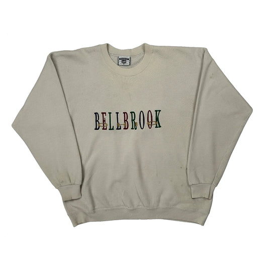 Bellbrook Lee College Sweatshirt - XL Cream Cotton