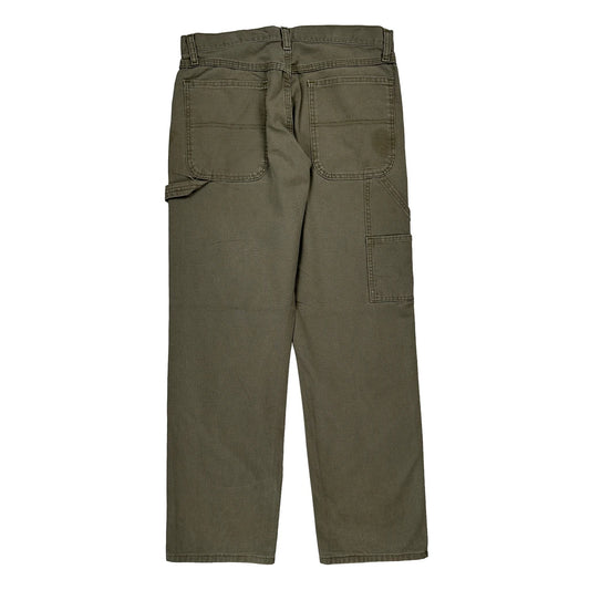 Unbranded Carpenter Trousers - 32W 31L Khaki Cotton