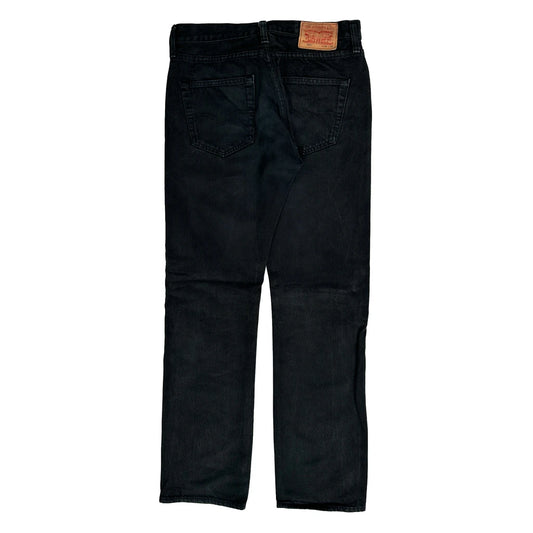 501 Levis Jeans - 30W 31L Black Cotton