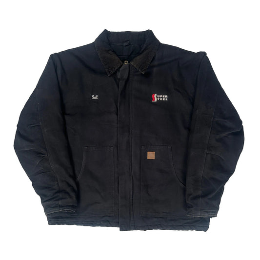 Workwear White Bear Clothing Jacket - XL Black Cotton