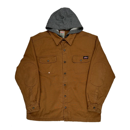 Dickies Overshirt - XL Brown Cotton