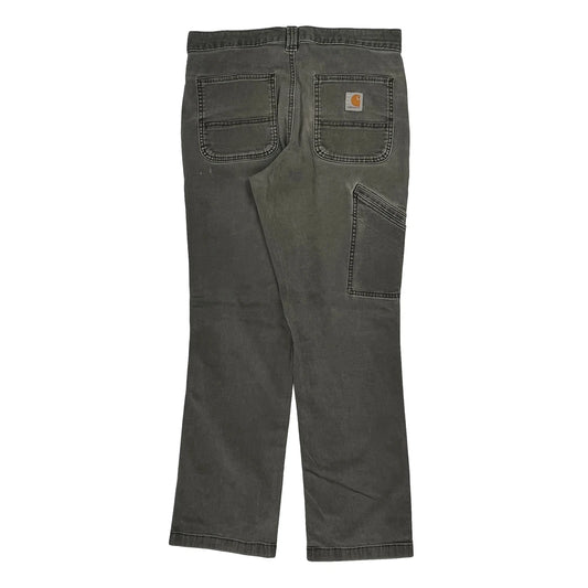 Carhartt Carpenter Trousers - 30W 32L Grey Cotton