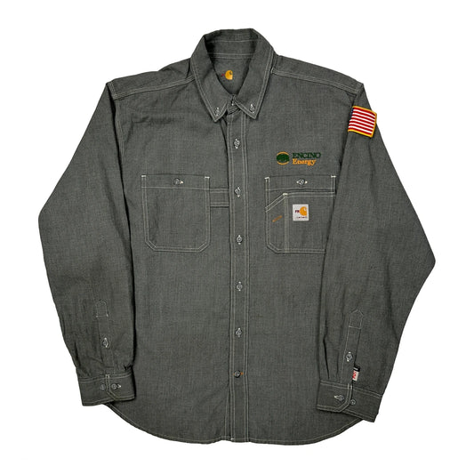 Encino Energy Carhartt Shirt - Large Grey Cotton