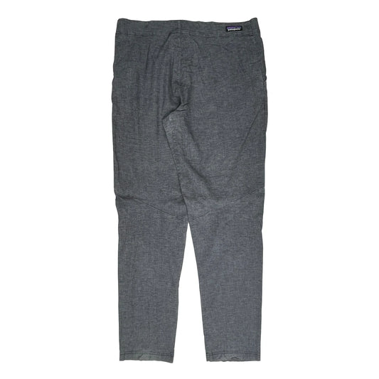 Vintage Patagonia Trousers - 34W 32L Grey Linen Blend