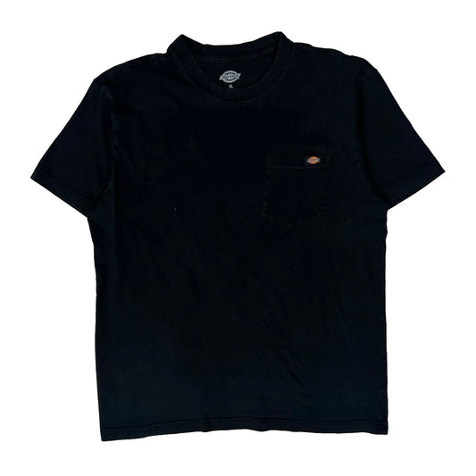Vintage Dickies T-Shirt - XL Black Cotton