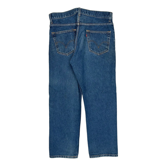 505 Levis Jeans - 36W 30L Blue Cotton