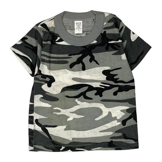 Kids Unbranded Camo T-Shirt - Small Camo Polyester Blend