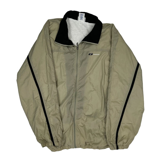 Reebok Windbreaker - 2XL Beige Polyester