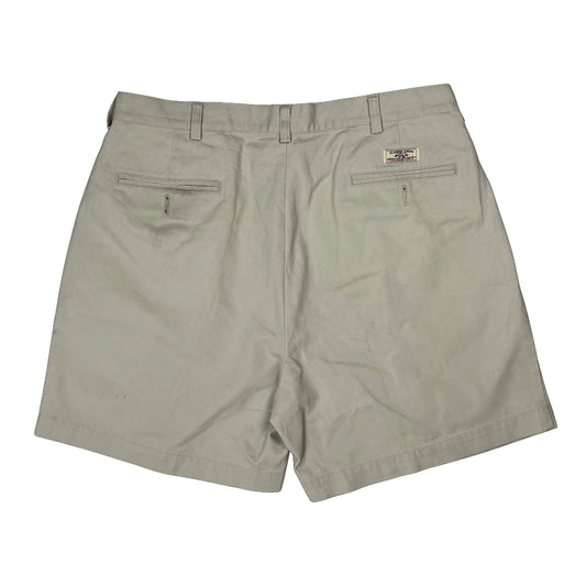 Vintage Polo By Ralph Lauren Chino Shorts - 36W 6L Beige Cotton