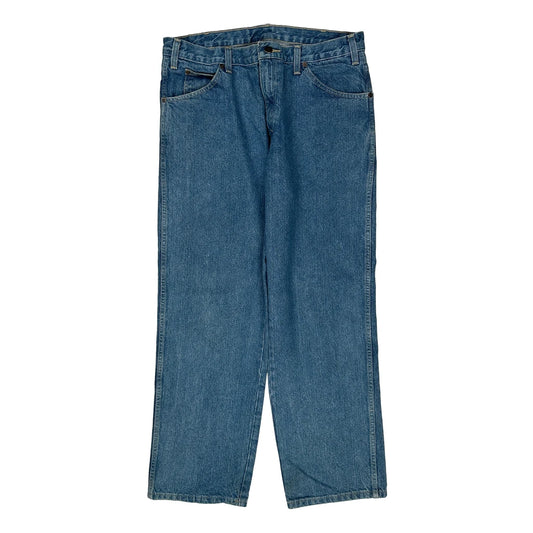 Wrangler Jeans - 34W 30L Blue Cotton