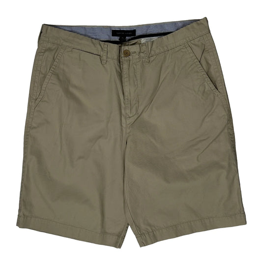 Tommy Hilfiger Chino Shorts - 35W 11L Khaki Cotton