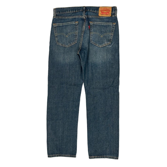 505 Levis Jeans - 32W 29L Blue Cotton