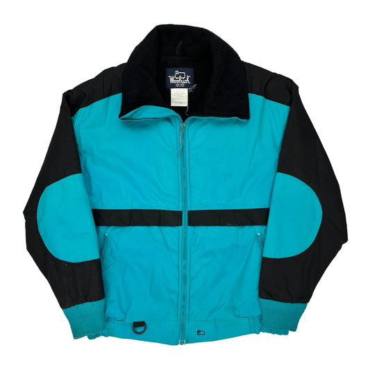 Made In USA Woolrich Ski Jacket - Large Black Nylon