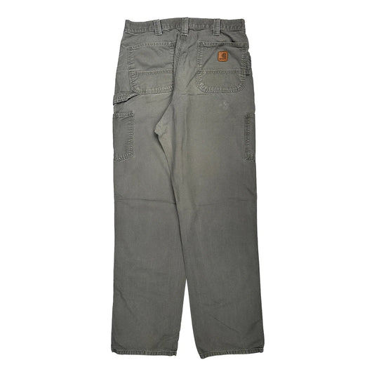 Carhartt Cargo Trousers - 35W 34L Grey Cotton