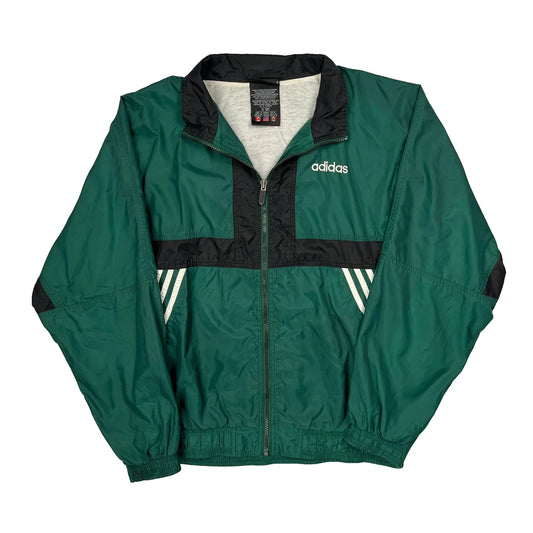 Adidas Windbreaker - Medium Green Nylon