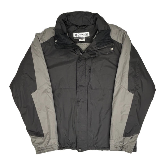 Columbia Waterproof Jacket - Large Black Polyester