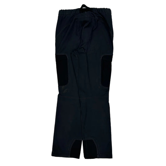 Polartec Arc''Teryx Cargo Ski Trousers - 33″ Waist Black Polyester