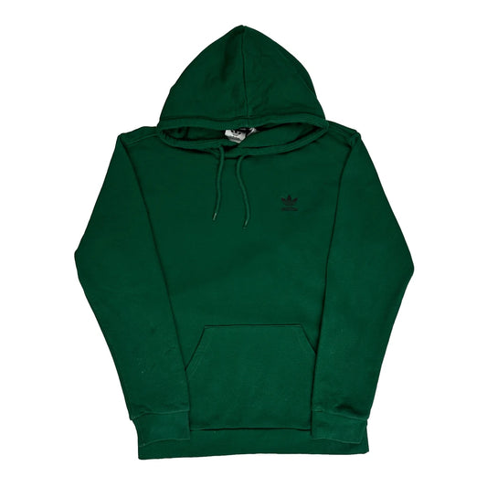 Adidas Hoodie - Medium Green Cotton