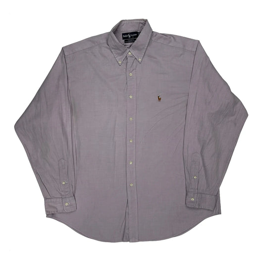 Ralph Lauren Shirt - XL Purple Cotton
