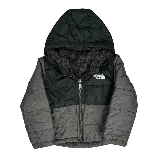 Age 2 The North Face Reversible Puffer - 2XS Grey Polyester Blend
